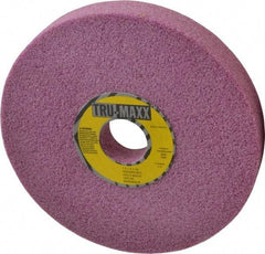 Tru-Maxx - 7" Diam x 1-1/4" Hole x 1" Thick, H Hardness, 46 Grit Surface Grinding Wheel - Aluminum Oxide, Type 5, Coarse Grade, 3,600 Max RPM, Vitrified Bond, One-Side Recess - Exact Tool & Supply
