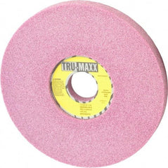 Tru-Maxx - 7" Diam x 1-1/4" Hole x 3/4" Thick, K Hardness, 46 Grit Surface Grinding Wheel - Aluminum Oxide, Type 5, Coarse Grade, 3,600 Max RPM, Vitrified Bond, One-Side Recess - Exact Tool & Supply