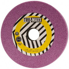 Tru-Maxx - 7" Diam x 1-1/4" Hole x 1" Thick, H Hardness, 46 Grit Surface Grinding Wheel - Aluminum Oxide, Type 5, Coarse Grade, 3,600 Max RPM, Vitrified Bond, One-Side Recess - Exact Tool & Supply