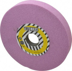 Tru-Maxx - 7" Diam x 1-1/4" Hole x 1" Thick, I Hardness, 46 Grit Surface Grinding Wheel - Aluminum Oxide, Type 5, Coarse Grade, 3,600 Max RPM, Vitrified Bond, One-Side Recess - Exact Tool & Supply
