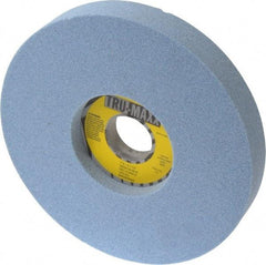 Tru-Maxx - 7" Diam x 1-1/4" Hole x 1" Thick, K Hardness, 60 Grit Surface Grinding Wheel - Ceramic, Type 5, Medium Grade, 3,600 Max RPM, Vitrified Bond, One-Side Recess - Exact Tool & Supply