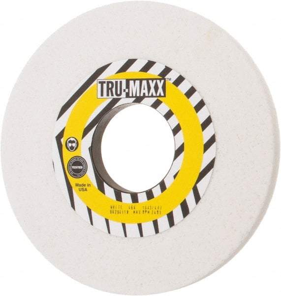Tru-Maxx - 10" Diam x 3" Hole x 3/4" Thick, G Hardness, 46 Grit Surface Grinding Wheel - Aluminum Oxide, Type 1, Coarse Grade, 2,483 Max RPM, Vitrified Bond, No Recess - Exact Tool & Supply