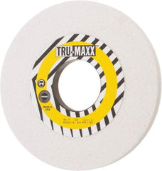 Tru-Maxx - 10" Diam x 3" Hole x 3/4" Thick, G Hardness, 46 Grit Surface Grinding Wheel - Aluminum Oxide, Type 1, Coarse Grade, 2,483 Max RPM, Vitrified Bond, No Recess - Exact Tool & Supply