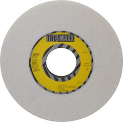 Tru-Maxx - 12" Diam x 3" Hole x 1" Thick, F Hardness, 46 Grit Surface Grinding Wheel - Aluminum Oxide, Type 1, Coarse Grade, 2,070 Max RPM, Vitrified Bond, No Recess - Exact Tool & Supply