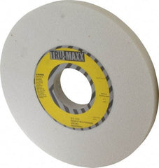 Tru-Maxx - 12" Diam x 3" Hole x 1" Thick, G Hardness, 60 Grit Surface Grinding Wheel - Aluminum Oxide, Type 1, Medium Grade, 2,070 Max RPM, Vitrified Bond, No Recess - Exact Tool & Supply