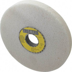 Tru-Maxx - 7" Diam x 1-1/4" Hole x 3/4" Thick, G Hardness, 46 Grit Surface Grinding Wheel - Aluminum Oxide, Type 1, Coarse Grade, 3,600 Max RPM, Vitrified Bond, No Recess - Exact Tool & Supply
