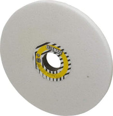 Tru-Maxx - 8" Diam x 1-1/4" Hole x 1/2" Thick, H Hardness, 46 Grit Surface Grinding Wheel - Aluminum Oxide, Type 1, Coarse Grade, 3,600 Max RPM, Vitrified Bond, No Recess - Exact Tool & Supply