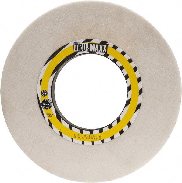 Tru-Maxx - 12" Diam x 5" Hole x 1-1/2" Thick, K Hardness, 46 Grit Surface Grinding Wheel - Aluminum Oxide, Type 5, Coarse Grade, 2,069 Max RPM, Vitrified Bond, One-Side Recess - Exact Tool & Supply