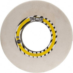 Tru-Maxx - 12" Diam x 5" Hole x 1-1/2" Thick, K Hardness, 46 Grit Surface Grinding Wheel - Aluminum Oxide, Type 5, Coarse Grade, 2,069 Max RPM, Vitrified Bond, One-Side Recess - Exact Tool & Supply