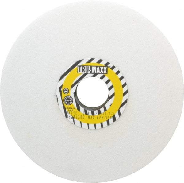 Tru-Maxx - 7" Diam x 1-1/4" Hole x 1" Thick, H Hardness, 46 Grit Surface Grinding Wheel - Aluminum Oxide, Type 5, Coarse Grade, 3,600 Max RPM, Vitrified Bond, One-Side Recess - Exact Tool & Supply