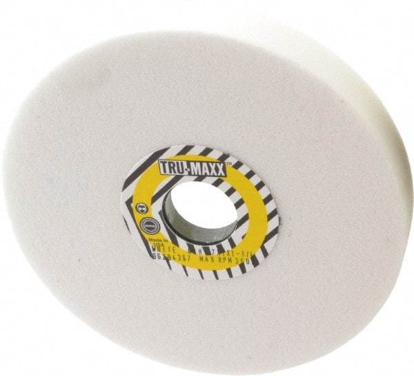 Tru-Maxx - 7" Diam x 1-1/4" Hole x 1" Thick, H Hardness, 46 Grit Surface Grinding Wheel - Aluminum Oxide, Type 5, Coarse Grade, 3,600 Max RPM, Vitrified Bond, One-Side Recess - Exact Tool & Supply