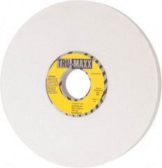 Tru-Maxx - 7" Diam x 1-1/4" Hole x 3/4" Thick, I Hardness, 60 Grit Surface Grinding Wheel - Aluminum Oxide, Type 5, Medium Grade, 3,600 Max RPM, Vitrified Bond, One-Side Recess - Exact Tool & Supply