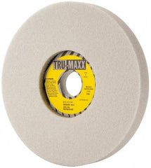 Tru-Maxx - 8" Diam x 1-1/4" Hole x 1" Thick, H Hardness, 46 Grit Surface Grinding Wheel - Aluminum Oxide, Type 5, Coarse Grade, 3,105 Max RPM, Vitrified Bond, One-Side Recess - Exact Tool & Supply
