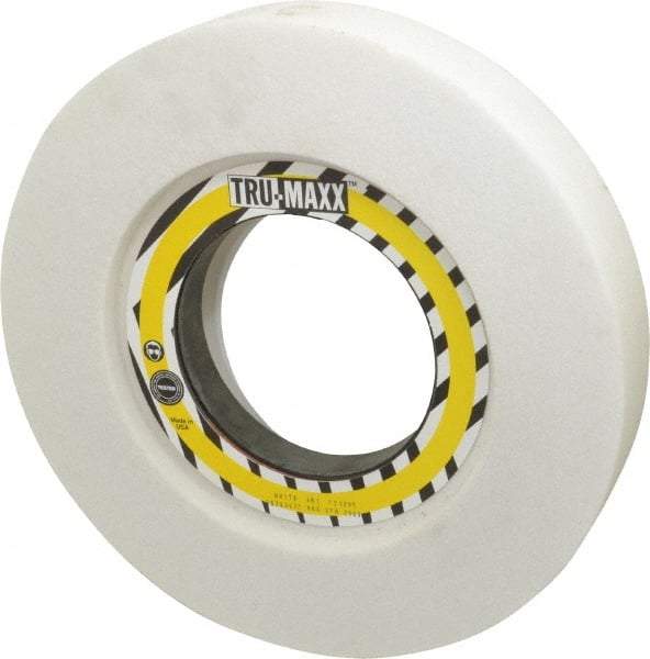 Tru-Maxx - 12" Diam x 5" Hole x 2" Thick, I Hardness, 46 Grit Surface Grinding Wheel - Aluminum Oxide, Type 7, Coarse Grade, 2,705 Max RPM, Vitrified Bond, Two-Side Recess - Exact Tool & Supply