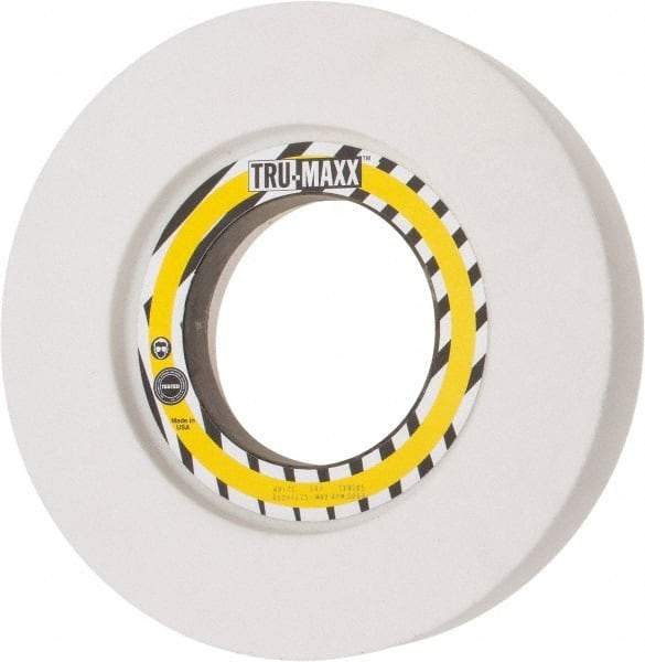 Tru-Maxx - 12" Diam x 5" Hole x 2" Thick, J Hardness, 46 Grit Surface Grinding Wheel - Aluminum Oxide, Type 7, Coarse Grade, 2,069 Max RPM, Vitrified Bond, Two-Side Recess - Exact Tool & Supply