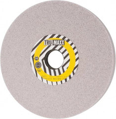 Tru-Maxx - 8" Diam x 1-1/4" Hole x 1" Thick, I Hardness, 46 Grit Surface Grinding Wheel - Aluminum Oxide, Type 5, Coarse Grade, 3,600 Max RPM, Vitrified Bond, One-Side Recess - Exact Tool & Supply