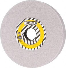 Tru-Maxx - 7" Diam x 1-1/4" Hole x 1" Thick, I Hardness, 46 Grit Surface Grinding Wheel - Aluminum Oxide, Type 5, Coarse Grade, 3,600 Max RPM, Vitrified Bond, One-Side Recess - Exact Tool & Supply