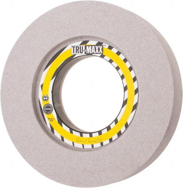 Tru-Maxx - 12" Diam x 5" Hole x 2" Thick, H Hardness, 46 Grit Surface Grinding Wheel - Aluminum Oxide, Type 7, Coarse Grade, 2,069 Max RPM, Vitrified Bond, Two-Side Recess - Exact Tool & Supply