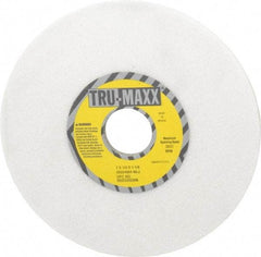 Tru-Maxx - 7" Diam x 1-1/4" Hole x 1/4" Thick, J Hardness, 46 Grit Surface Grinding Wheel - Ceramic, Type 1, Coarse Grade, 3,600 Max RPM, Vitrified Bond, No Recess - Exact Tool & Supply