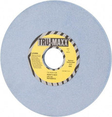 Tru-Maxx - 7" Diam x 1-1/4" Hole x 1/4" Thick, K Hardness, 80 Grit Surface Grinding Wheel - Ceramic, Type 1, Medium Grade, 3,600 Max RPM, Vitrified Bond, No Recess - Exact Tool & Supply
