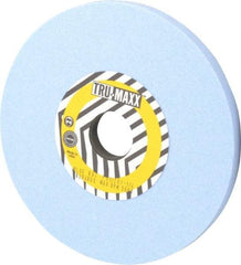 Tru-Maxx - 7" Diam x 1-1/4" Hole x 1/2" Thick, J Hardness, 80 Grit Surface Grinding Wheel - Ceramic, Type 1, Medium Grade, 3,600 Max RPM, Vitrified Bond, No Recess - Exact Tool & Supply