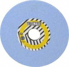 Tru-Maxx - 7" Diam x 1-1/4" Hole x 1/4" Thick, I Hardness, 46 Grit Surface Grinding Wheel - Ceramic, Type 1, Coarse Grade, 3,600 Max RPM, Vitrified Bond, No Recess - Exact Tool & Supply