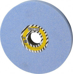 Tru-Maxx - 7" Diam x 1-1/4" Hole x 3/4" Thick, I Hardness, 46 Grit Surface Grinding Wheel - Ceramic, Type 1, Coarse Grade, 3,600 Max RPM, Vitrified Bond, No Recess - Exact Tool & Supply