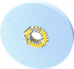 Tru-Maxx - 8" Diam x 1-1/4" Hole x 3/4" Thick, J Hardness, 60 Grit Surface Grinding Wheel - Ceramic, Type 1, Medium Grade, 3,600 Max RPM, Vitrified Bond, No Recess - Exact Tool & Supply