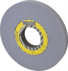Tru-Maxx - 10" Diam x 3" Hole x 1" Thick, K Hardness, 60 Grit Surface Grinding Wheel - Aluminum Oxide, Type 1, Medium Grade, 3,250 Max RPM, Vitrified Bond, No Recess - Exact Tool & Supply