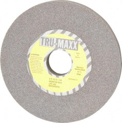 Tru-Maxx - 6" Diam x 1-1/4" Hole x 1/2" Thick, K Hardness, 60 Grit Surface Grinding Wheel - Aluminum Oxide, Type 1, Medium Grade, 5,410 Max RPM, Vitrified Bond, No Recess - Exact Tool & Supply