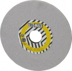Tru-Maxx - 7" Diam x 1-1/4" Hole x 1/4" Thick, I Hardness, 46 Grit Surface Grinding Wheel - Aluminum Oxide, Type 1, Coarse Grade, 3,600 Max RPM, Vitrified Bond, No Recess - Exact Tool & Supply