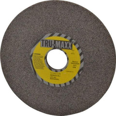 Tru-Maxx - 7" Diam x 1-1/4" Hole x 1/4" Thick, J Hardness, 46 Grit Surface Grinding Wheel - Aluminum Oxide, Type 1, Coarse Grade, 3,600 Max RPM, Vitrified Bond, No Recess - Exact Tool & Supply
