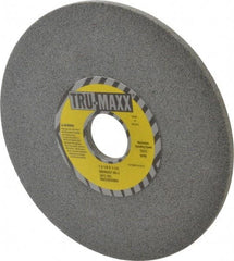 Tru-Maxx - 7" Diam x 1-1/4" Hole x 1/4" Thick, J Hardness, 60 Grit Surface Grinding Wheel - Aluminum Oxide, Type 1, Medium Grade, 3,600 Max RPM, Vitrified Bond, No Recess - Exact Tool & Supply