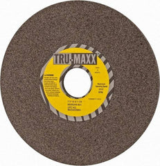 Tru-Maxx - 7" Diam x 1-1/4" Hole x 1/4" Thick, I Hardness, 60 Grit Surface Grinding Wheel - Aluminum Oxide, Type 1, Medium Grade, 3,600 Max RPM, Vitrified Bond, No Recess - Exact Tool & Supply