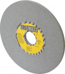 Tru-Maxx - 7" Diam x 1-1/4" Hole x 1/4" Thick, K Hardness, 80 Grit Surface Grinding Wheel - Aluminum Oxide, Type 1, Medium Grade, 3,600 Max RPM, Vitrified Bond, No Recess - Exact Tool & Supply