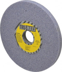 Tru-Maxx - 7" Diam x 1-1/4" Hole x 1/2" Thick, I Hardness, 46 Grit Surface Grinding Wheel - Aluminum Oxide, Type 1, Coarse Grade, 3,600 Max RPM, Vitrified Bond, No Recess - Exact Tool & Supply