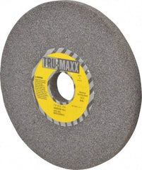 Tru-Maxx - 7" Diam x 1-1/4" Hole x 1/2" Thick, J Hardness, 46 Grit Surface Grinding Wheel - Aluminum Oxide, Type 1, Coarse Grade, 3,600 Max RPM, Vitrified Bond, No Recess - Exact Tool & Supply