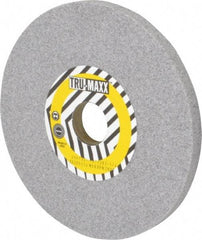 Tru-Maxx - 7" Diam x 1-1/4" Hole x 1/2" Thick, I Hardness, 60 Grit Surface Grinding Wheel - Aluminum Oxide, Type 1, Medium Grade, 3,600 Max RPM, Vitrified Bond, No Recess - Exact Tool & Supply