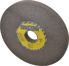 Tru-Maxx - 7" Diam x 1-1/4" Hole x 1/2" Thick, J Hardness, 60 Grit Surface Grinding Wheel - Aluminum Oxide, Type 1, Medium Grade, 3,600 Max RPM, Vitrified Bond, No Recess - Exact Tool & Supply