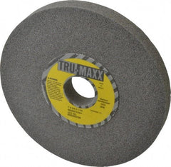 Tru-Maxx - 7" Diam x 1-1/4" Hole x 3/4" Thick, I Hardness, 60 Grit Surface Grinding Wheel - Aluminum Oxide, Type 1, Medium Grade, 3,600 Max RPM, Vitrified Bond, No Recess - Exact Tool & Supply