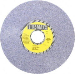 Tru-Maxx - 7" Diam x 1-1/4" Hole x 1" Thick, H Hardness, 46 Grit Surface Grinding Wheel - Aluminum Oxide, Type 1, Coarse Grade, 3,600 Max RPM, Vitrified Bond, No Recess - Exact Tool & Supply