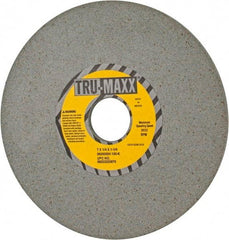 Tru-Maxx - 7" Diam x 1-1/4" Hole x 1/4" Thick, K Hardness, 100 Grit Surface Grinding Wheel - Aluminum Oxide, Type 1, Fine Grade, 3,600 Max RPM, Vitrified Bond, No Recess - Exact Tool & Supply