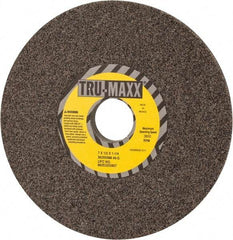 Tru-Maxx - 7" Diam x 1-1/4" Hole x 1/2" Thick, G Hardness, 46 Grit Surface Grinding Wheel - Aluminum Oxide, Type 1, Coarse Grade, 3,600 Max RPM, Vitrified Bond, No Recess - Exact Tool & Supply