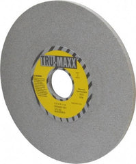 Tru-Maxx - 7" Diam x 1-1/4" Hole x 1/4" Thick, I Hardness, 100 Grit Surface Grinding Wheel - Aluminum Oxide, Type 1, Fine Grade, 3,600 Max RPM, Vitrified Bond, No Recess - Exact Tool & Supply