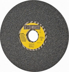 Tru-Maxx - 8" Diam x 1-1/4" Hole x 1/2" Thick, J Hardness, 46 Grit Surface Grinding Wheel - Aluminum Oxide, Type 1, Coarse Grade, 3,600 Max RPM, Vitrified Bond, No Recess - Exact Tool & Supply