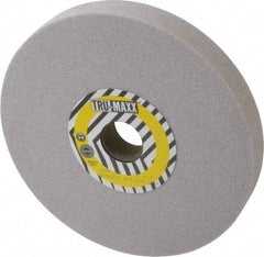 Tru-Maxx - 8" Diam x 1-1/4" Hole x 1" Thick, I Hardness, 46 Grit Surface Grinding Wheel - Aluminum Oxide, Type 1, Coarse Grade, 3,105 Max RPM, Vitrified Bond, No Recess - Exact Tool & Supply