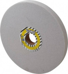 Tru-Maxx - 8" Diam x 1-1/4" Hole x 3/4" Thick, J Hardness, 60 Grit Surface Grinding Wheel - Aluminum Oxide, Type 1, Medium Grade, 3,600 Max RPM, Vitrified Bond, No Recess - Exact Tool & Supply