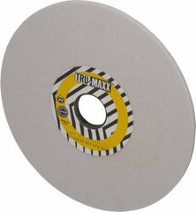 Tru-Maxx - 8" Diam x 1-1/4" Hole x 1/4" Thick, I Hardness, 80 Grit Surface Grinding Wheel - Aluminum Oxide, Type 1, Medium Grade, 3,600 Max RPM, Vitrified Bond, No Recess - Exact Tool & Supply