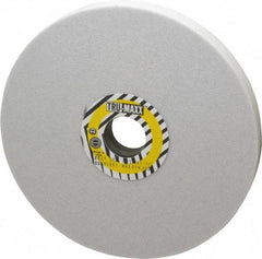 Tru-Maxx - 8" Diam x 1-1/4" Hole x 3/4" Thick, K Hardness, 60 Grit Surface Grinding Wheel - Aluminum Oxide, Type 1, Medium Grade, 3,600 Max RPM, Vitrified Bond, No Recess - Exact Tool & Supply