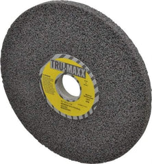 Tru-Maxx - 8" Diam x 1-1/4" Hole x 1/2" Thick, H Hardness, 46 Grit Surface Grinding Wheel - Aluminum Oxide, Type 1, Coarse Grade, 3,600 Max RPM, Vitrified Bond, No Recess - Exact Tool & Supply